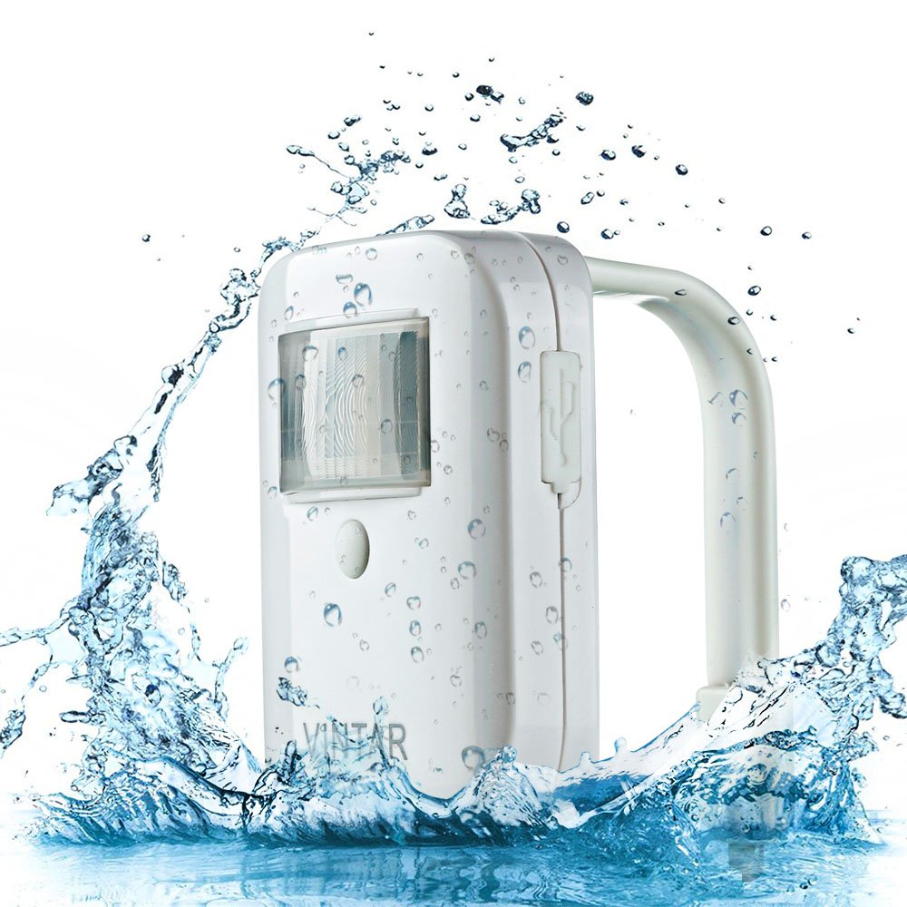 VINTAR Rechargeable RainBowl Motion Sensor Toilet Night Light - Funny & Unique Birthday Gift Idea for Dad, Mom, Him, Her, Men, Women & Kids - Cool Gadget, Best Christmas Present.